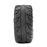 Vector F/R Tires MTD 12mm Black Split Six (4) for ARRMA MOJAVE GROM
