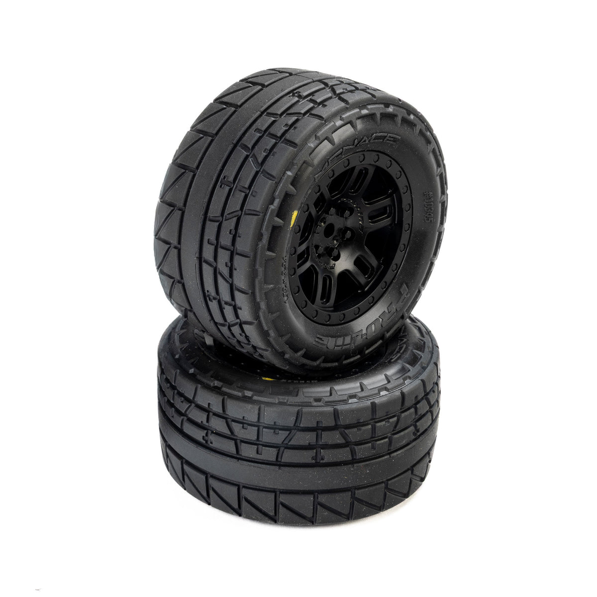 Menace F/R Street Tires Mounted 12mm Black Split Six for ARRMA Mini KRATON