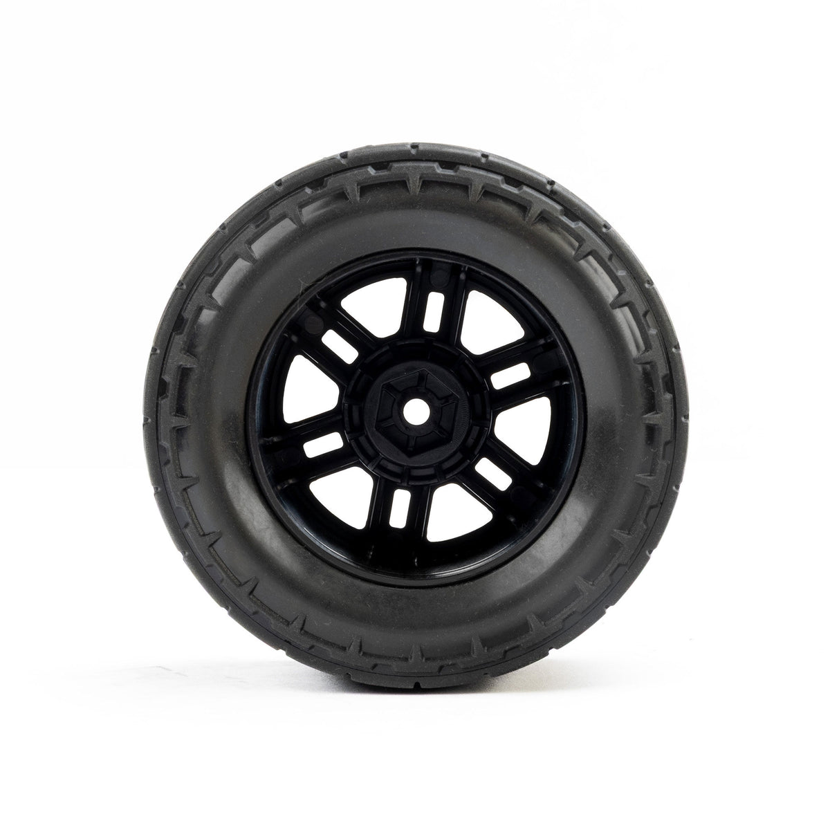 Menace F/R Street Tires Mounted 12mm Black Split Six for ARRMA Mini KRATON