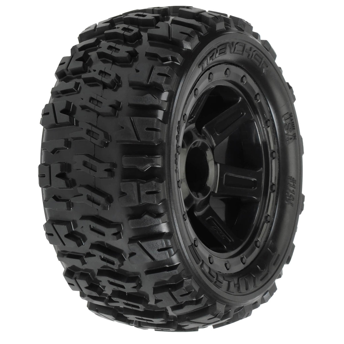 1/16 Trencher 2.2 M2 Tire Mnt Desperado Whl:ERevo