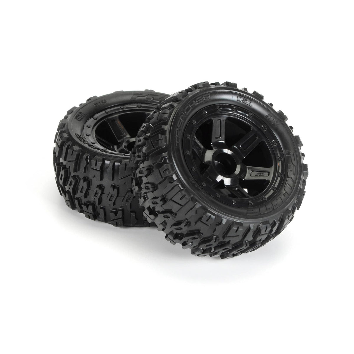 1/16 Trencher 2.2 M2 Tire Mnt Desperado Whl:ERevo