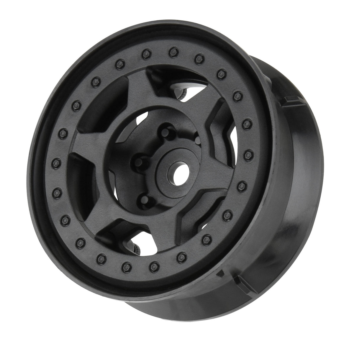 1/10 Holcomb F/R 1.9 Crawlr Bead-Loc Whls (2) Blk