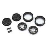 1/10 Holcomb F/R 1.9 Crawlr Bead-Loc Whls (2) Blk