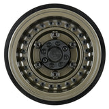 Black Rhino Armory Gunmetal 2.9" Aluminum Dual Offset (+5/+10) Wheels for Axial SCX6