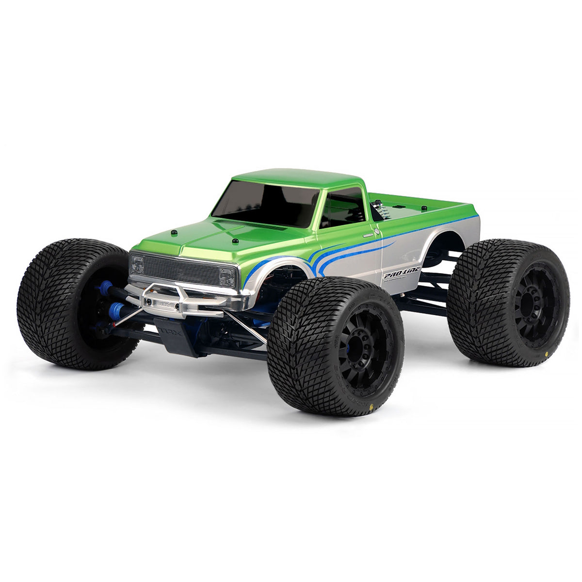 72 Chevy C10 Long Bed Body, Clear:Revo 3.3,LST,MGT