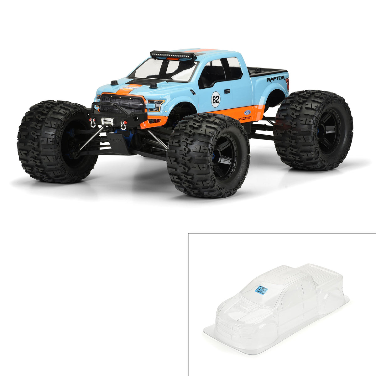 2017 Ford F-150 Raptor Clear Body :REVO 3.3