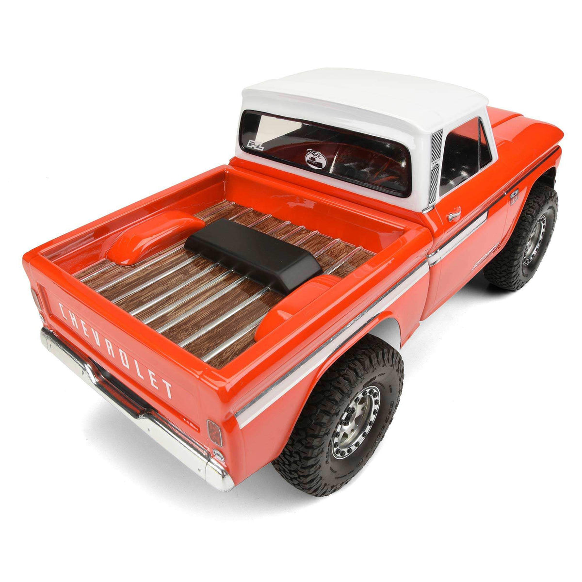 1966 Chevy C-10 Clear Body :Trail Honcho 12.3