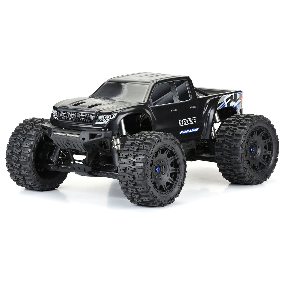 1/5 Pre-Cut Brute Bash Armor Black Body for X-MAXX