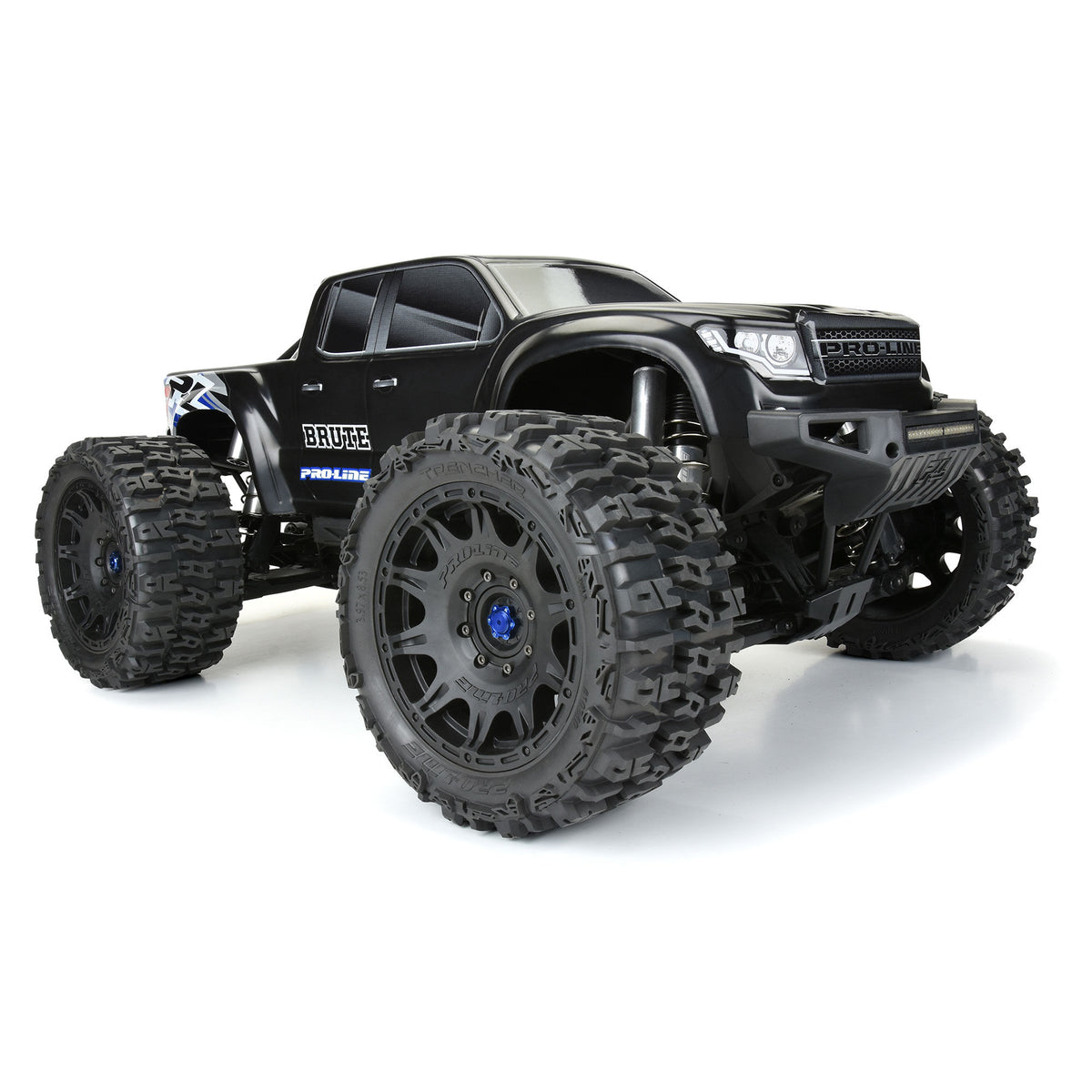 1/5 Pre-Cut Brute Bash Armor Black Body for X-MAXX