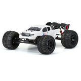 Pre-Cut Brute Bash Armor (White) Body-ARRMA Kraton