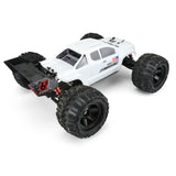 Pre-Cut Brute Bash Armor (White) Body-ARRMA Kraton