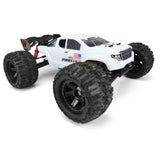 Pre-Cut Brute Bash Armor (White) Body-ARRMA Kraton