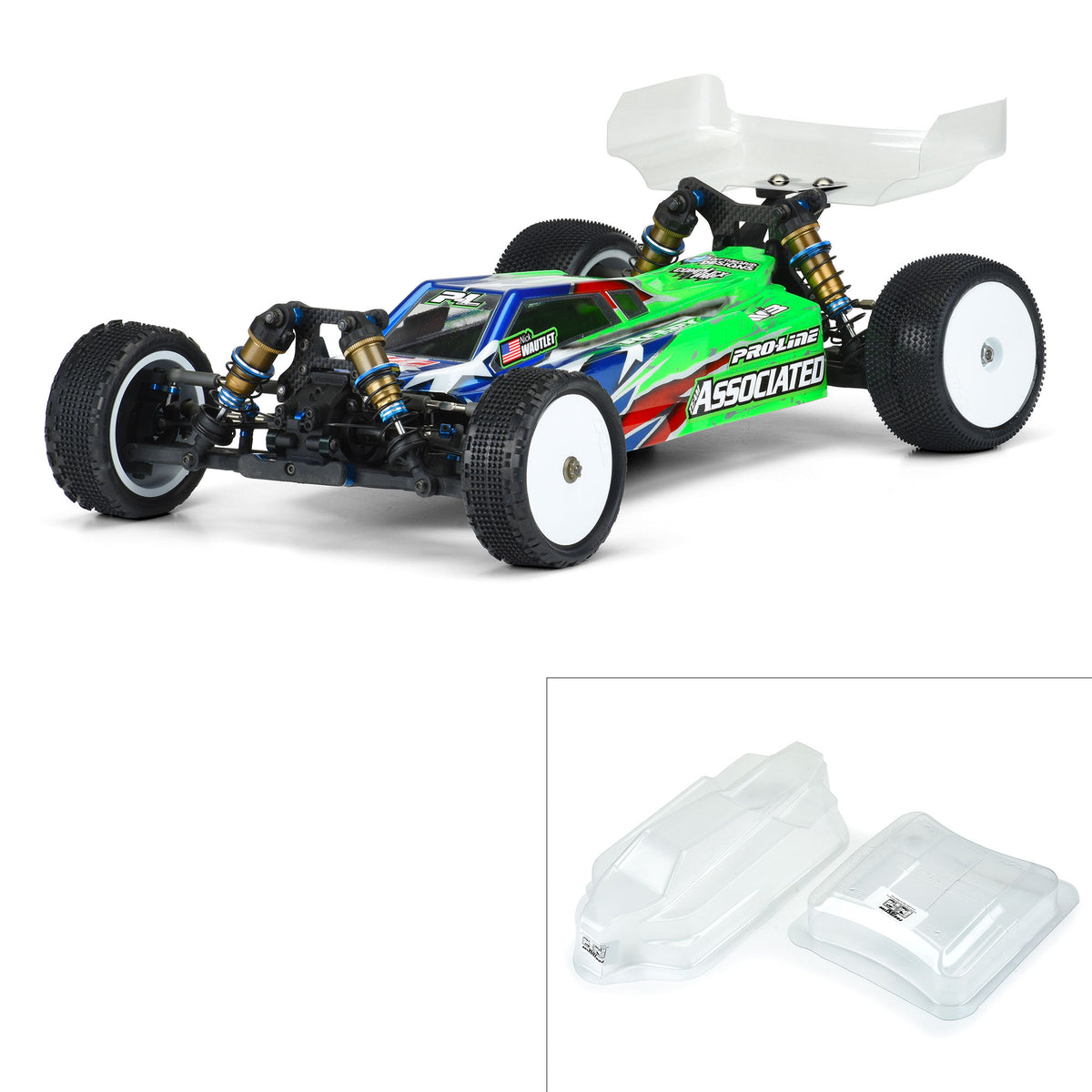 Axis Light Weight Clear Body for AE B74