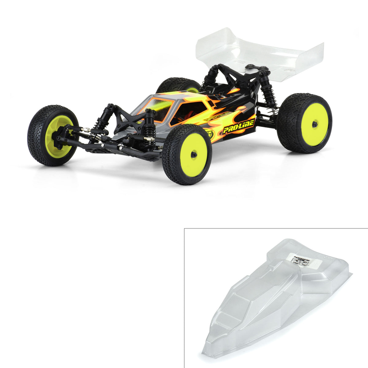1/16 Axis Light Weight Clear Body: Mini-B