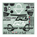 Megalodon Desert Buggy Clear Body Slash 2wd/4x4