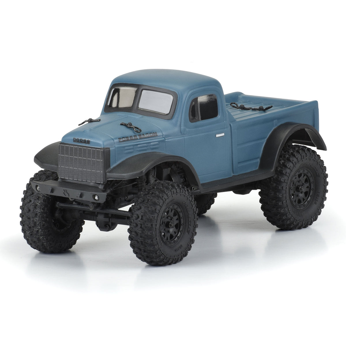 1946 Dodge Power Wagon Clear Body SCX24 JLU