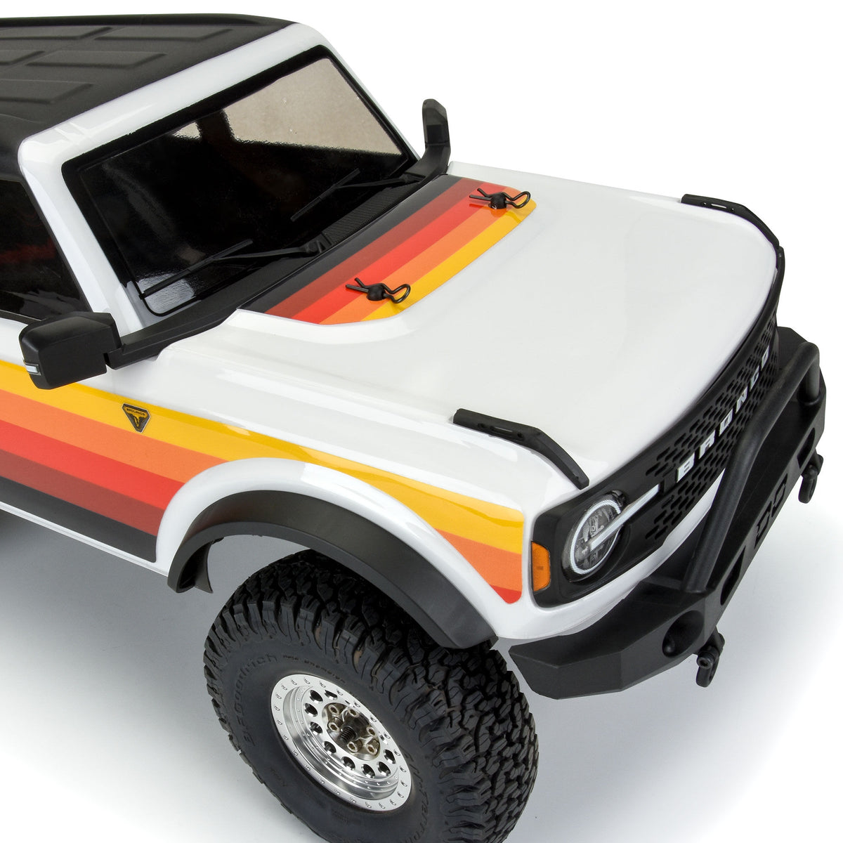1/10 2021 Ford Bronco Clr Body Set 12.3: Crawlers