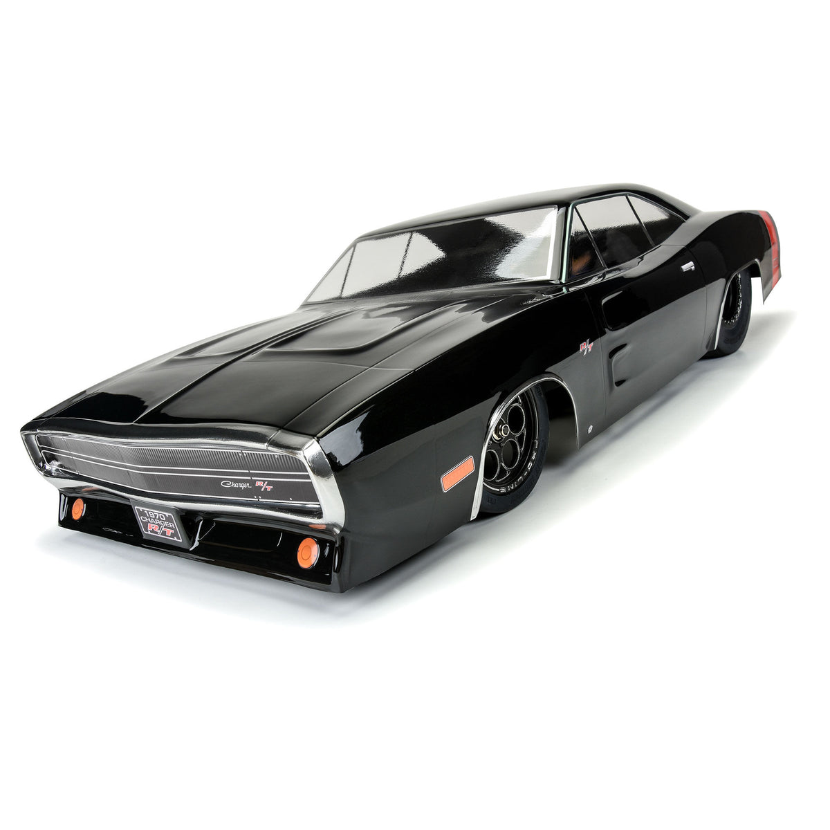1/10 1970 Dodge Charger Clr Bdy: Drag Car