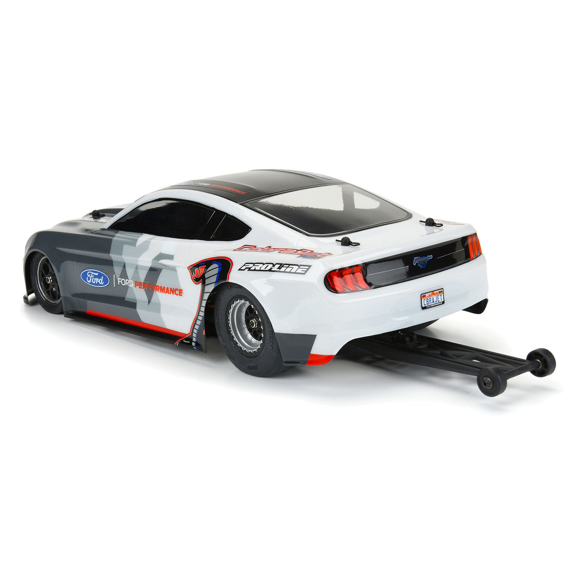 1/16 '21 Mustang Cobra Jet Clr Bdy: Losi Mini Drag