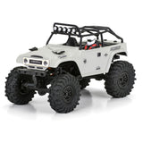 1979 Toyota Land Cruiser FJ40 Clear Body with Trail Cage for Axial SCX24