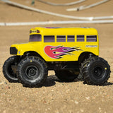 School Bus Pre-Cut/Pre-Painted Yellow Body for ARRMA Gorgon/Quake GROM