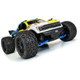 Bash Armor Front Suspension Arms (Blue) for ARRMA 3S Vehicles