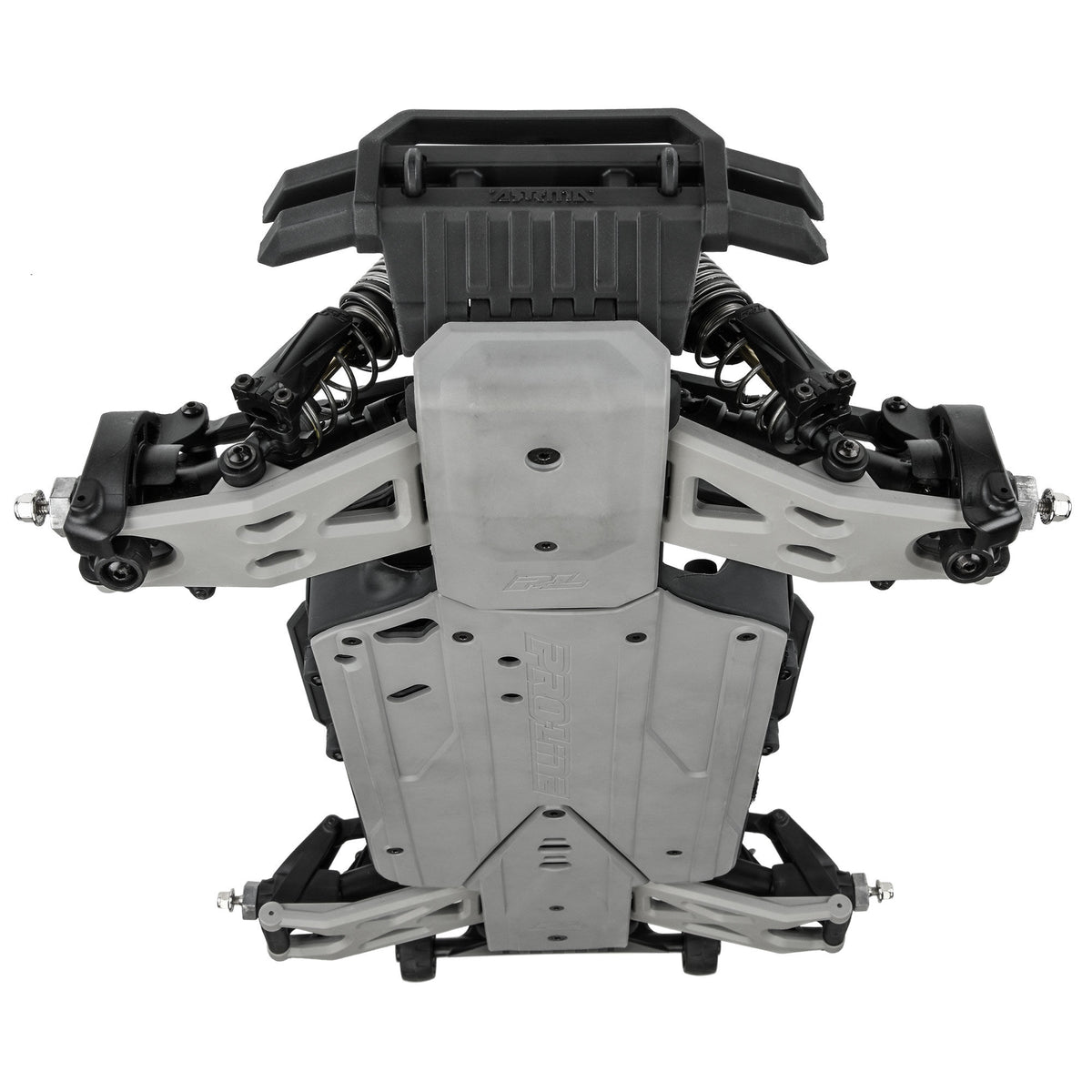 Bash Armor Rear Suspension Arms (Stone Gray) for ARRMA 3S Vehicles