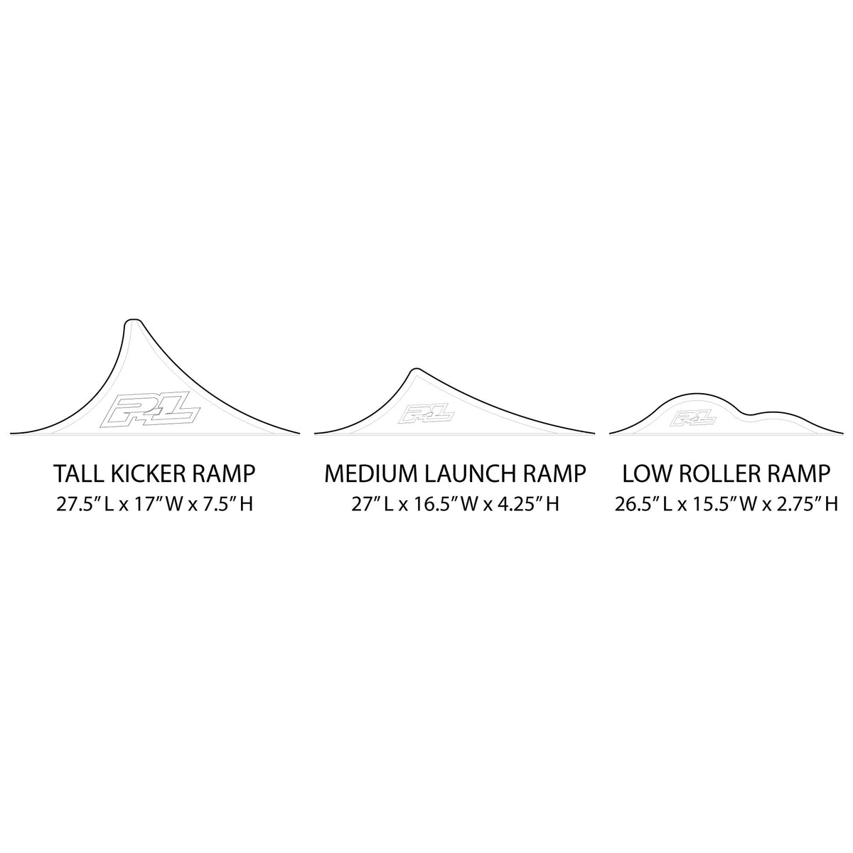 Big Air Triple RC Ramp Set