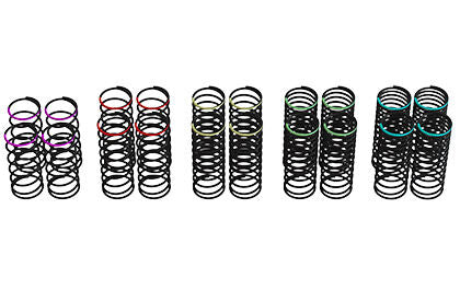 Menace F/R Street Tires Mounted 12mm Black Split Six for ARRMA Mini KRATON