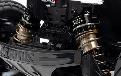 PowerStroke Oil-Filled Front Shocks, 900cst (2) for ARRMA Mini KRATON