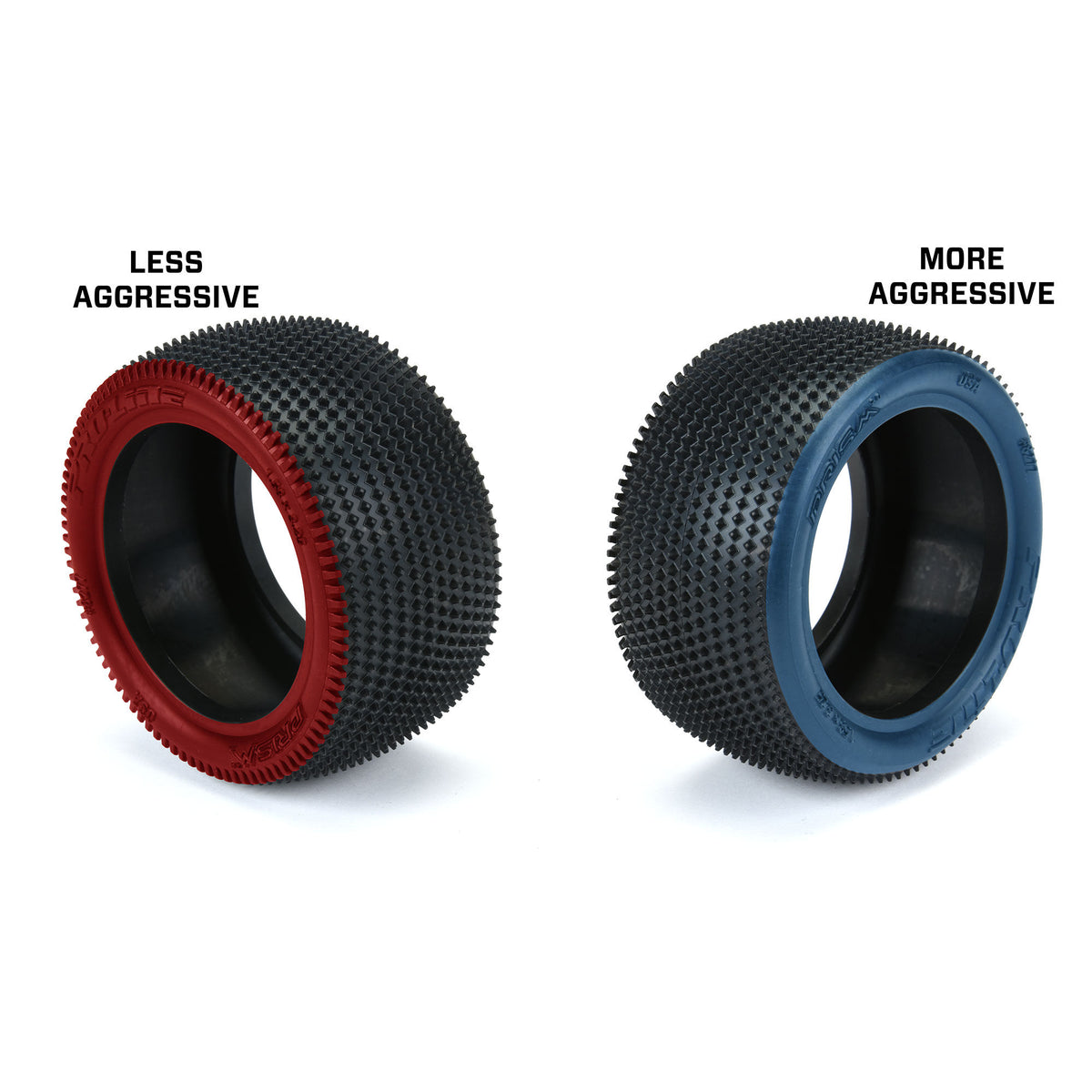 1/10 Prism 2.0 CR4 Rear 2.2 Crpet Buggy Tires (2)