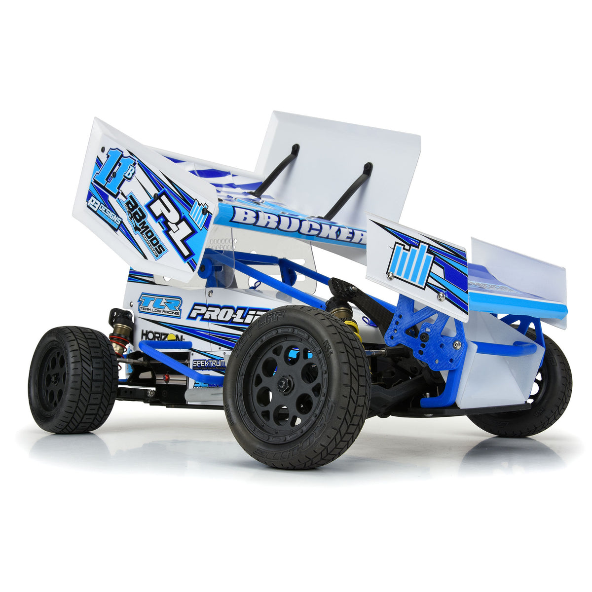 Hot Lap 2.2 inch 2WD MC (Clay) Dirt Oval Buggy Front Tires (2)