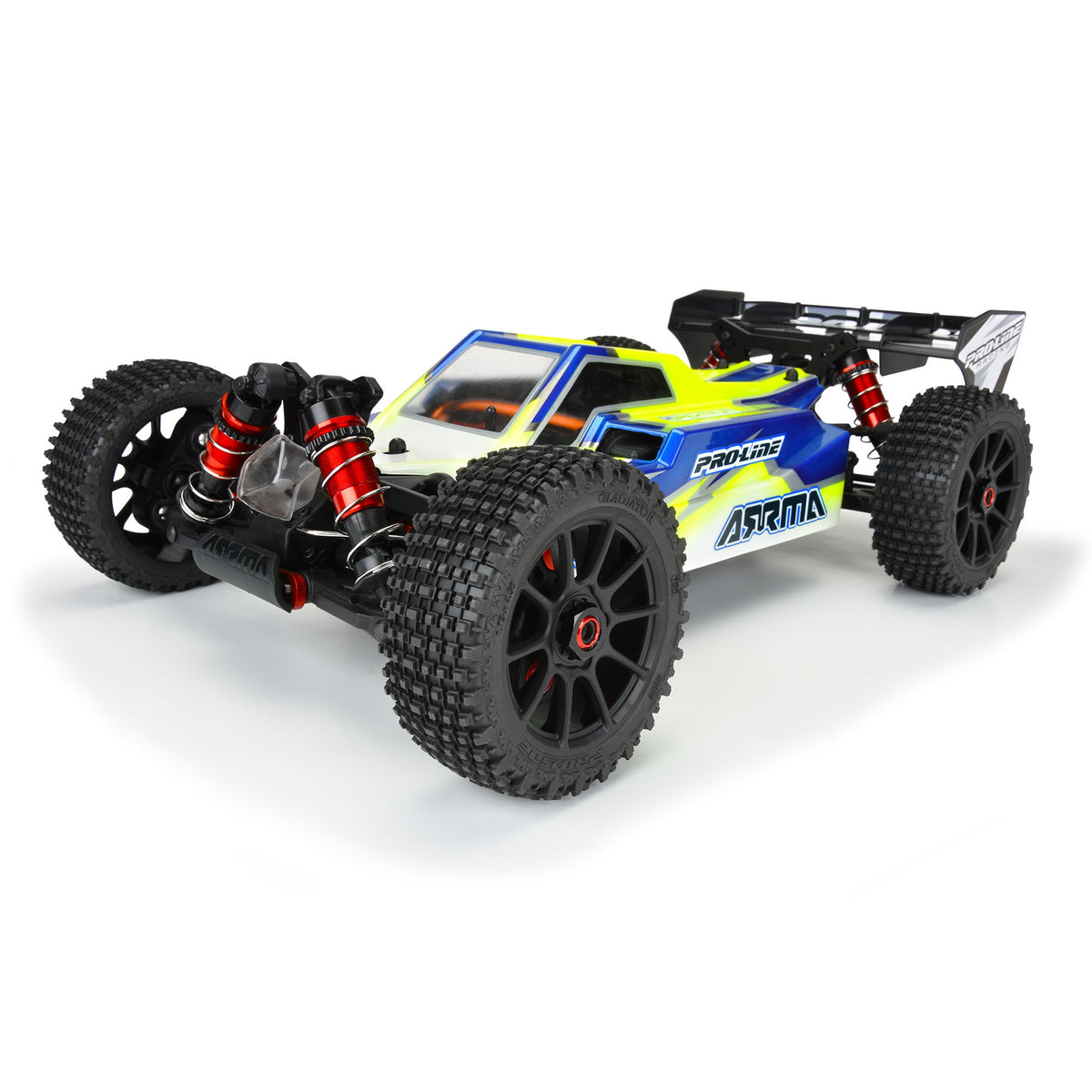 1/8 Gladiator M2 Fr/Rr BgyTire MTD Blk Mach 10 (2)