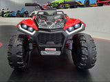 TrailBlazer 24V 6-wheel kids' quad with cargo bed