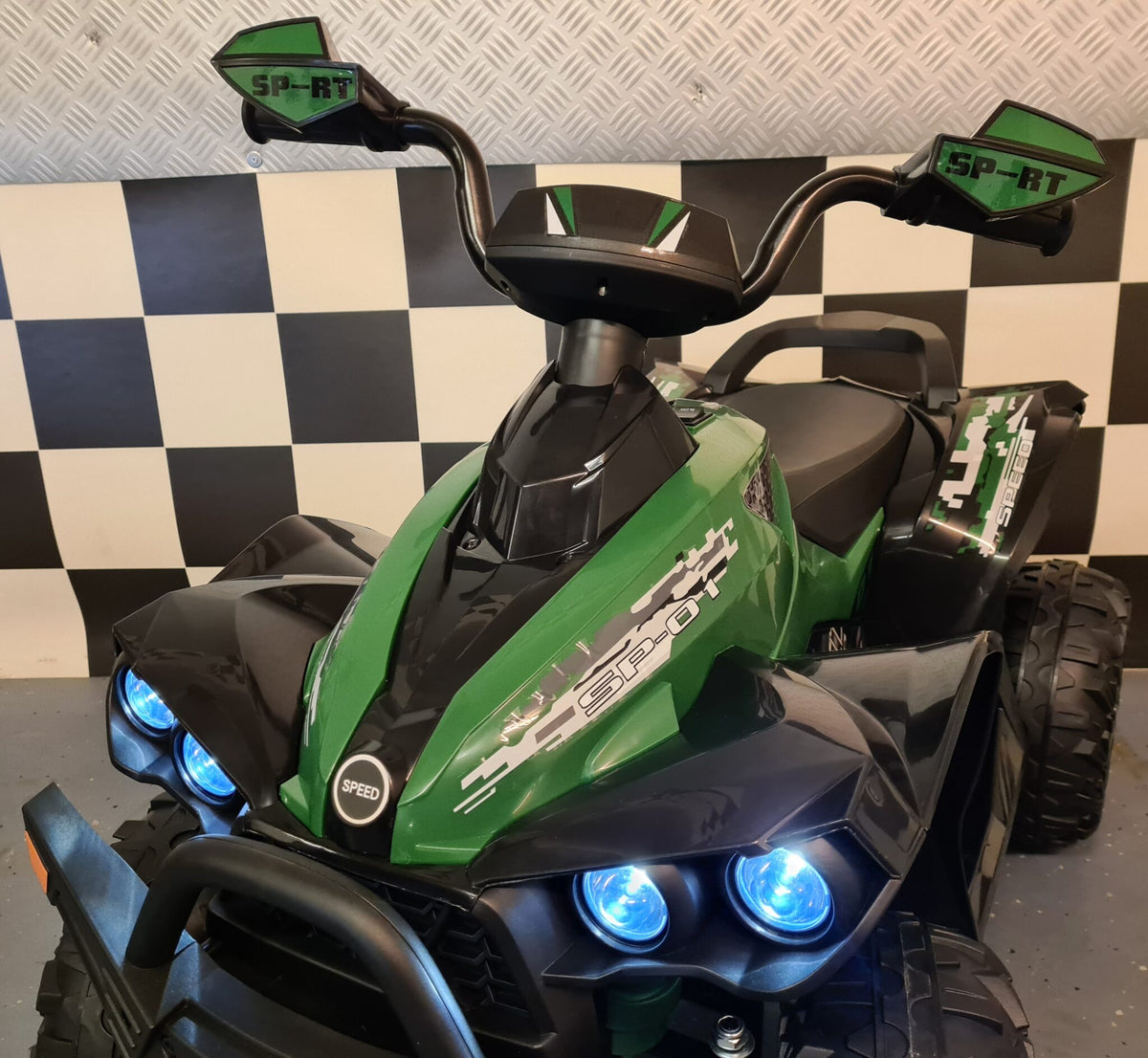 Phyton 12V kids' quad – 1 seat, camouflage