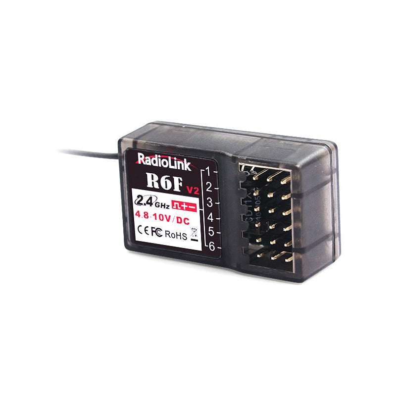 R6F 2.4Ghz 6Ch Receiver for RC4GS, RC6GS, T8FB & T8S