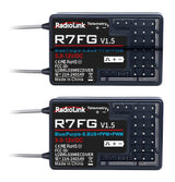 RC6GS V3 RC Transmitter with 2x R7FG Receiver