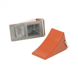 Metal wheel chocks (2 pcs) - Orange