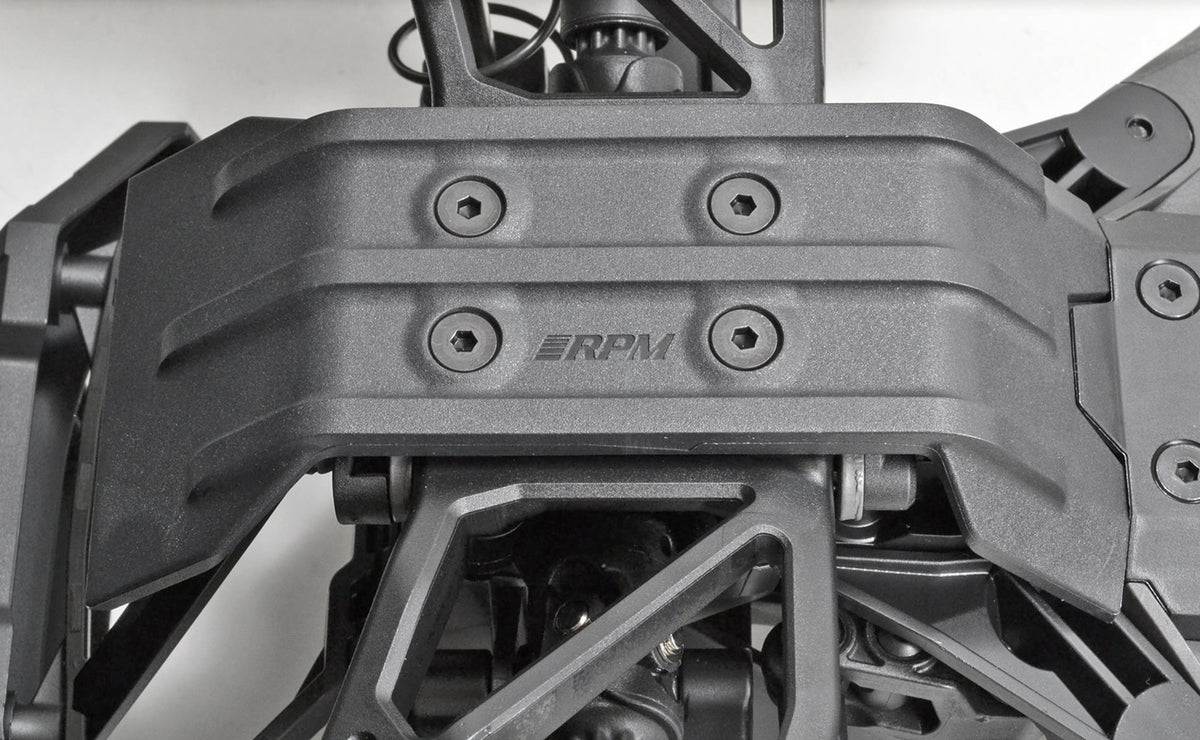 Skid Plate Front Black Maxx