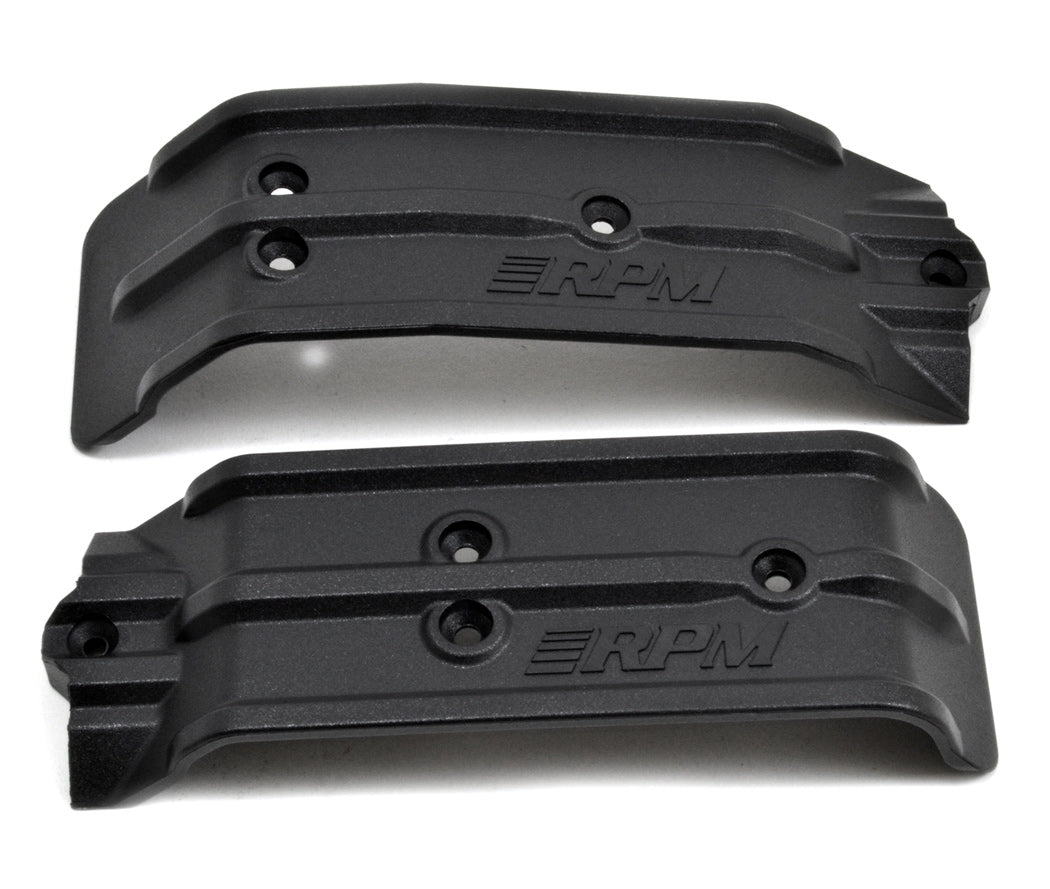 Skid Plate Front &amp; Rear Black Mini Maxx/XRT