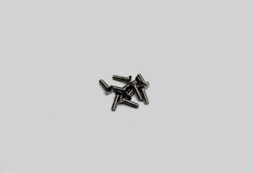 Reflex Racing RX28-048 - RX28 M2x8 CS Head Screws (10pcs)