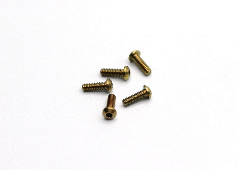 Reflex Racing RX28A-75 - Titanium M2x6 BH Screws (5pcs)