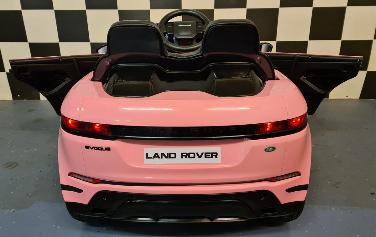 Range Rover Evoque 4x4 12V electric car for kids – 1 seat, pink
