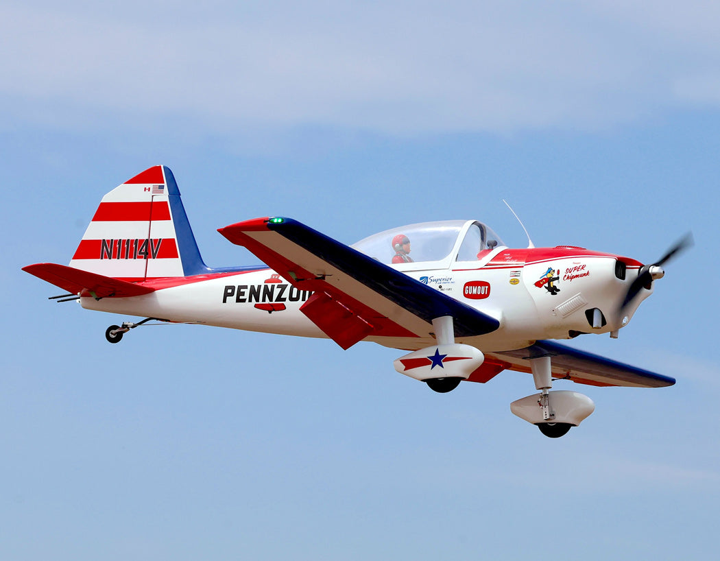 Super Chipmunk Giant 1/4 Scale Pennzoil 2514mm 60-76cc ARF