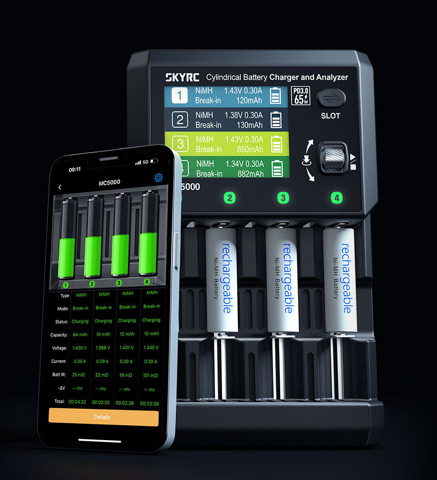 SkyRC MC5000 AA/AAA Charger NiMH/Li-ion