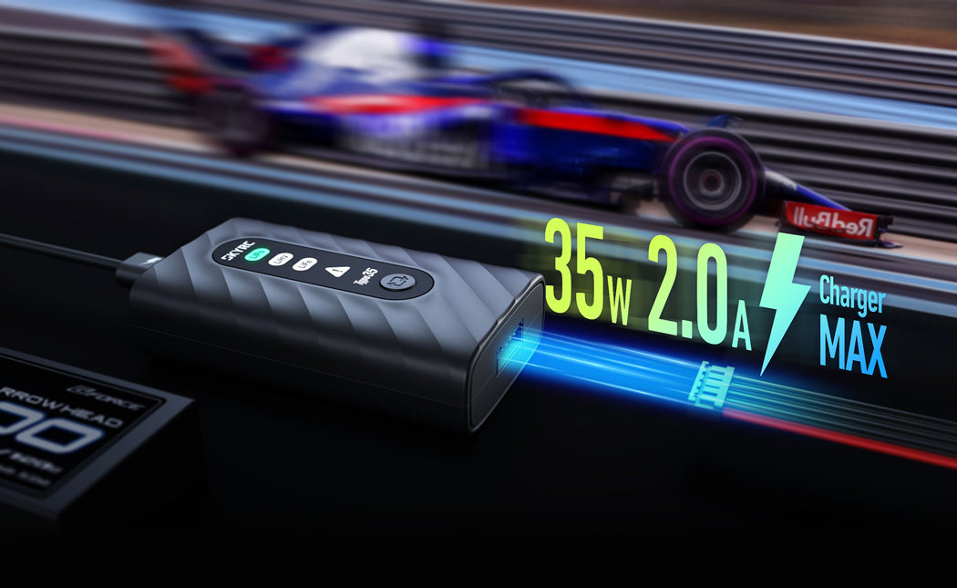 SkyRC Type35 LiPo/LiHV/LiFe 2-4s 35W Charger USB-C PD