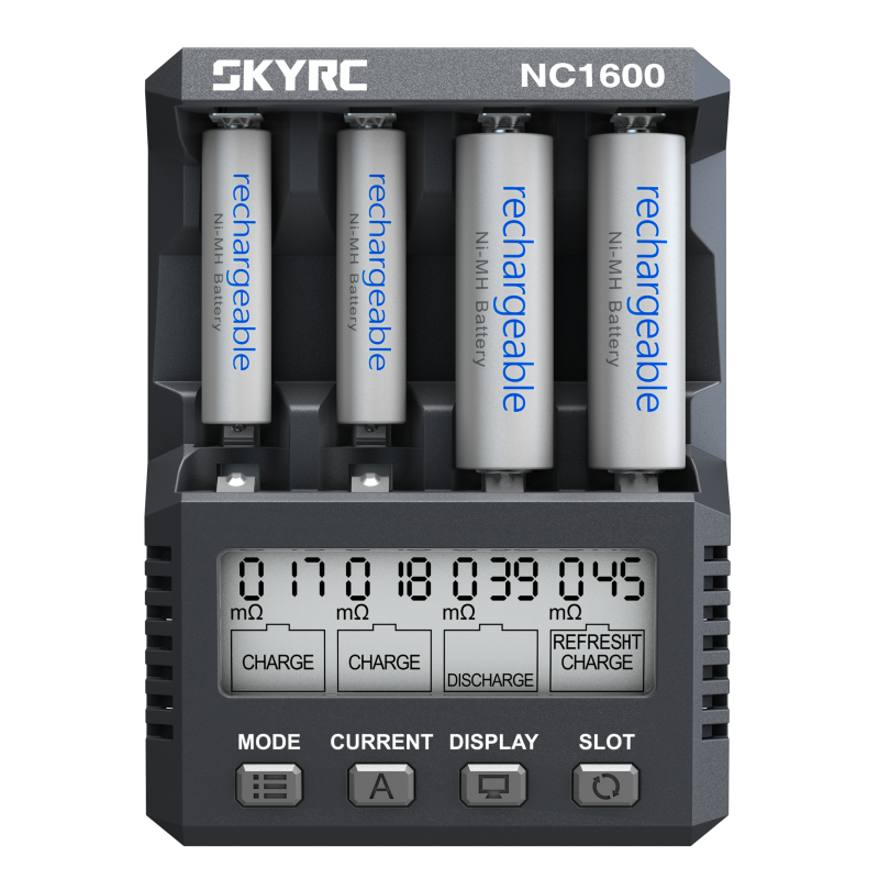 NC1600 NiMH AA/AAA battery charger