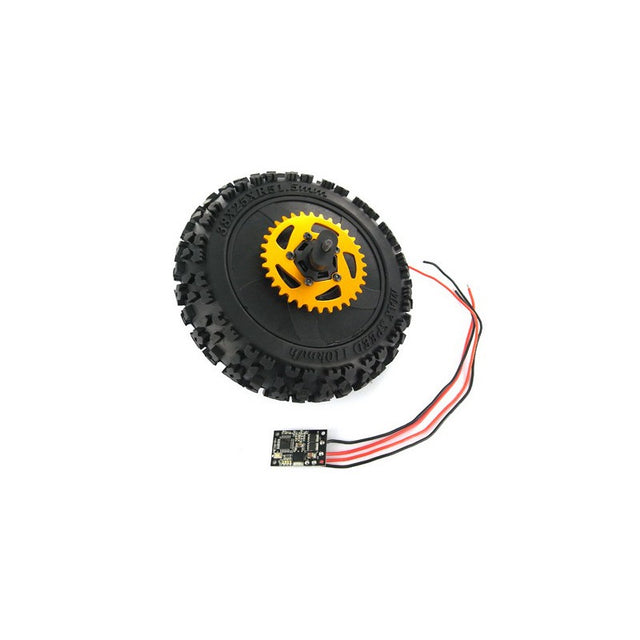 Dirt Bike : Rear Wheel w/ All Parts Assembled