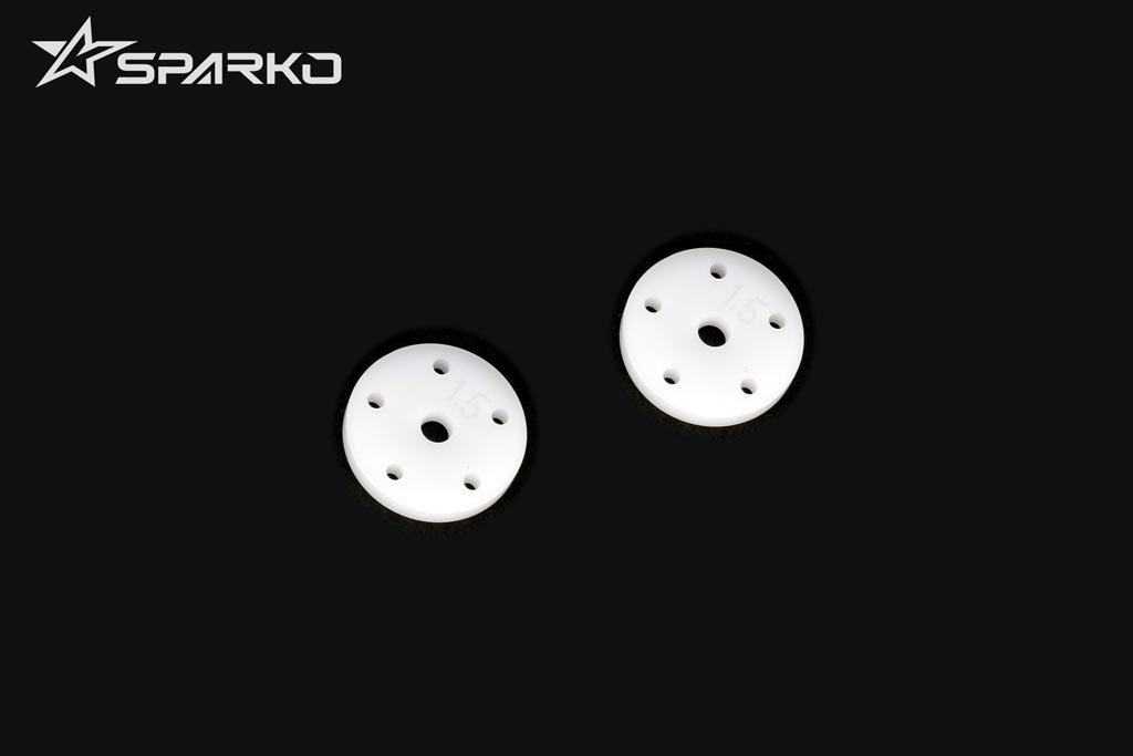 SPARKO SPKF81047OP - Sparko F8 Big Bore Flat Shock Piston 5x1.5mm 2 pcs