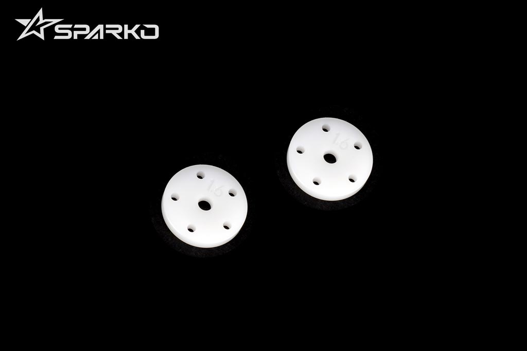 SPARKO SPKF81048OP - Sparko F8 Big Bore Flat Shock Piston 5x1.6mm 2 pcs